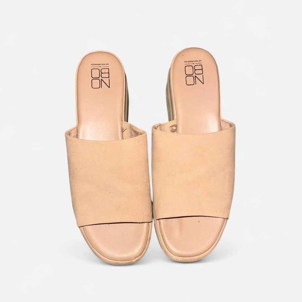 NOBO Women's Beige Mules